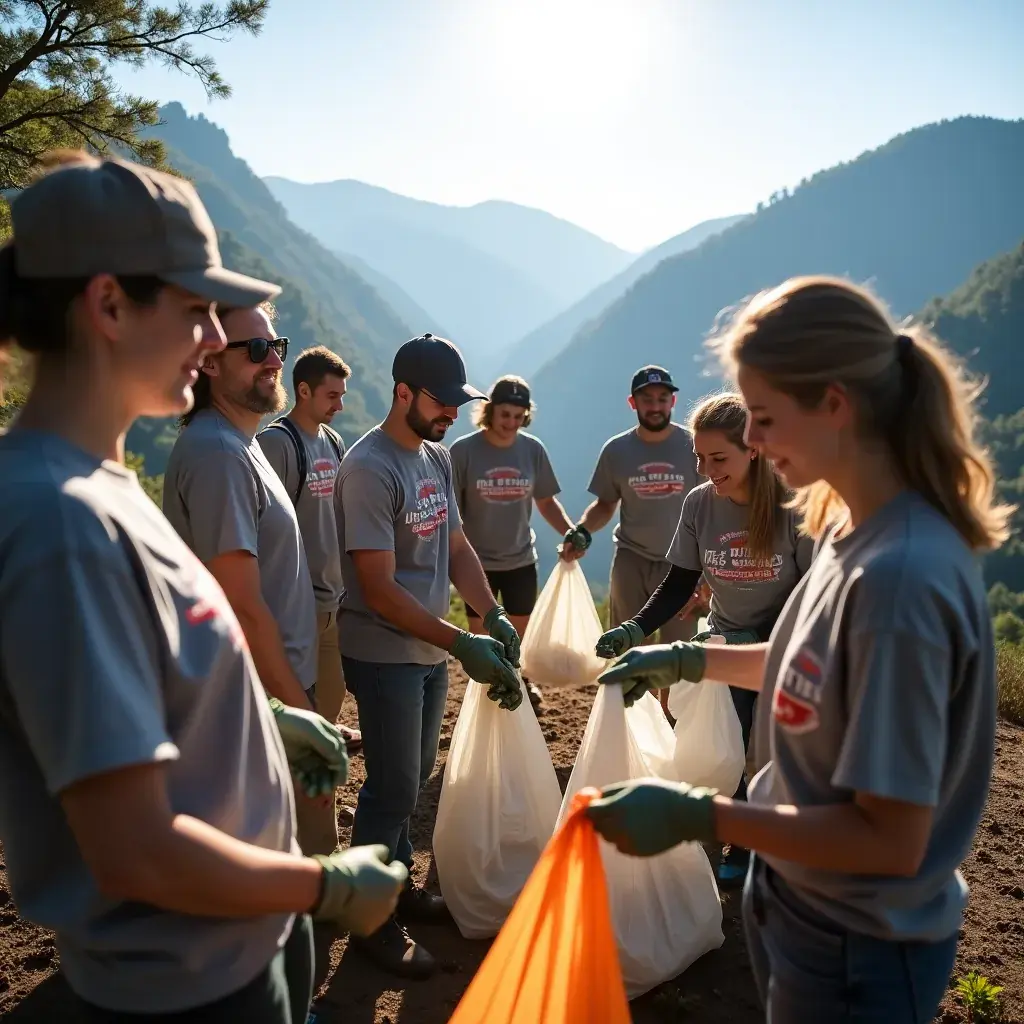 Водопад, падающий с утеса на гладкую поверхность воды