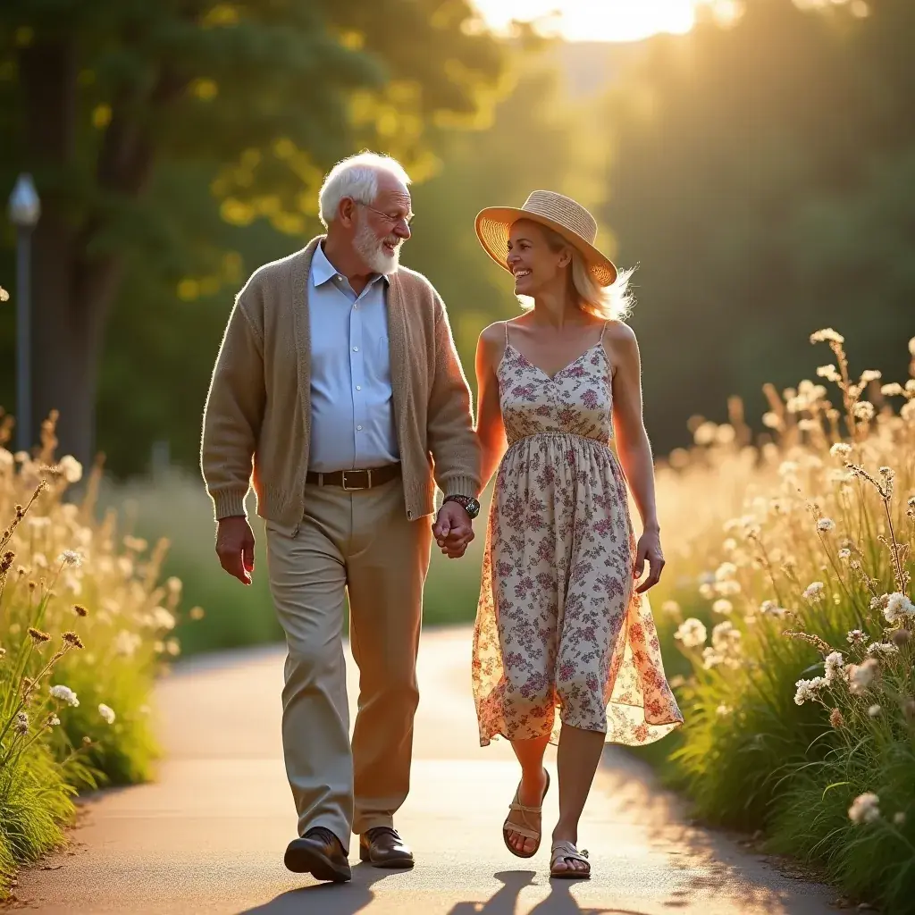 Вечерний пейзаж с звездами на ночном небе над горами